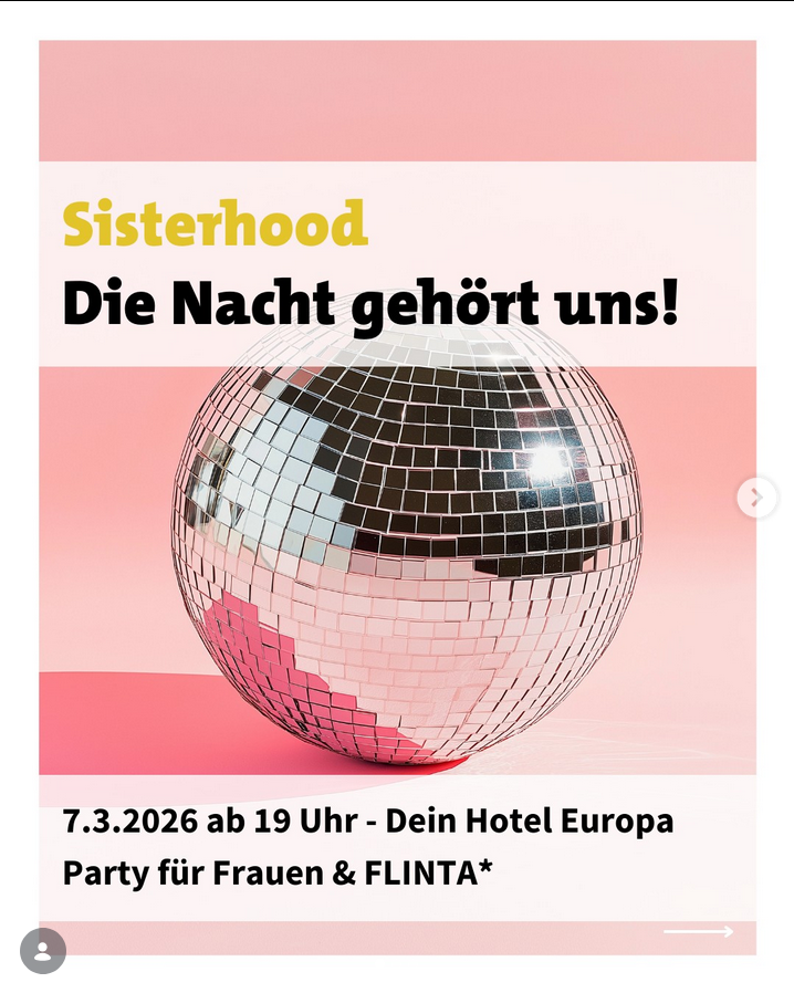 Feministischer Kampftag – Hotel Europa
