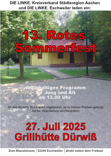 13. Rotes Sommerfest