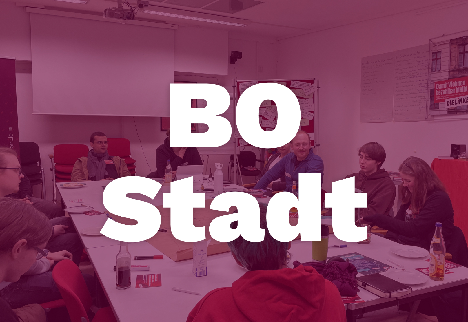 Schriftzug "BO Stadt"