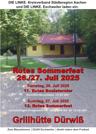 Rotes Sommerfest 2025