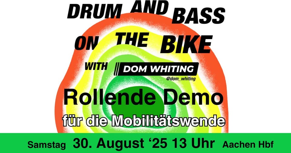 Rollende Demo für die Mobilitätswende