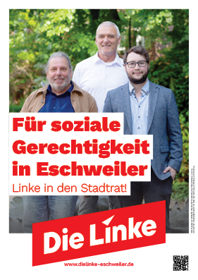 Wahlplakat Stadt Eschweiler