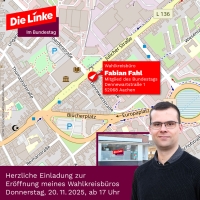 Eröffnung Wahlkreisbüro Fabian Fahl