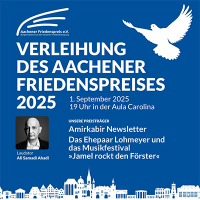 Aachener Friedenspreis an »Jamel rockt den Förster« u.a.